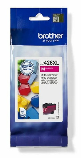 [43321] [LC426XLM] BROTHER tinta xl magenta para MFCJ4340DW/MFCJ4540DW/MFCJ4540DWXL LC426XLM