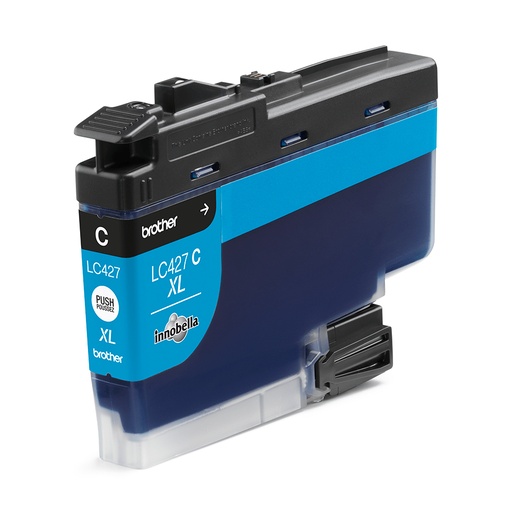 [44910] [LC427XLC] BROTHER cartucho de tinta cian de larga duracion para la mfcj5955dw y mfcj6955dw/LC427XLC