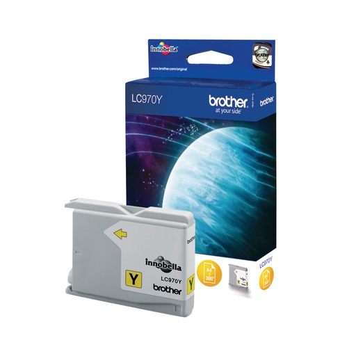 [11516] [LC970Y] BROTHER Cartucho tinta  Amarillo MFC/DCP-135/150C/235C/260C  (300 pag.)