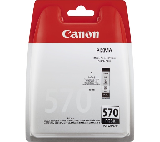 [32121] [0372C005] Canon PIXMA MG5750/6850/7750  Cartucho Negro (en Blister)
