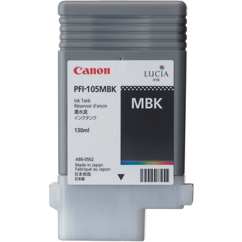 [20222] [2999B005AA] Canon IPF-6300 Cartucho Negro Mate PFI105MBK 130ML