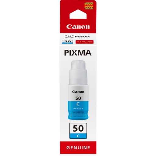 [42838] [3403C001] CANON Cartucho Cian GI-50C PIXMA G5050 G6050 G7050 GM2050 GM4050