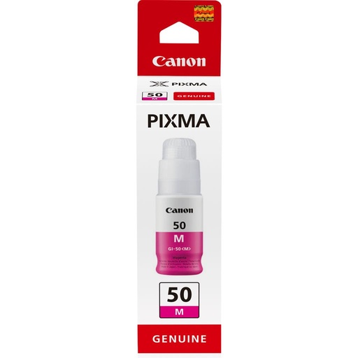 [42837] [3404C001] CANON Cartucho Magenta GI-50M PIXMA G5050 G6050 G7050 GM2050 GM4050