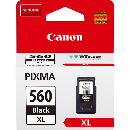 [39545] [3712C001] CANON cartucho de tinta PG560XL: TS5350 TS5351 TS5352 negro alta capacidad