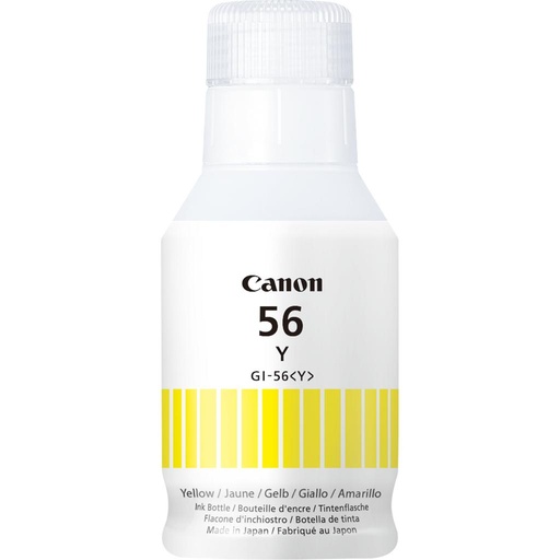 [43462] [4432C001] CANON Botella de tinta amarillo GI-56Y para GX6050 GX7050
