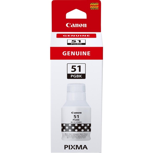[45241] [4529C001] CANON Botella de tinta Negro GI-51PGBK para G1520 G2520 G3520 G3560