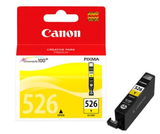 [14714] [4543B006] Canon CLI-526 Cartucho Amarillo CLI-526A (blister + alarma)