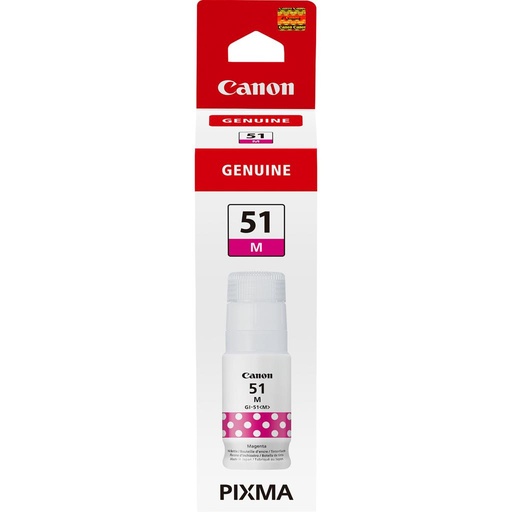[45243] [4547C001] CANON Botella de tinta Magenta GI-51M para G1520 G2520 G3520 G3560