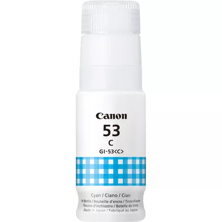 [56058] [4673C001] CANON Tinta GI-53C: Pixma G550 G650 cian