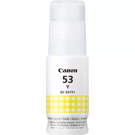 [56060] [4690C001] CANON Tinta GI-53Y: Pixma G550 G650 amarillo