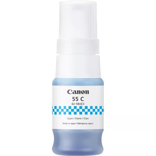 [59811] [6289C001] CANON Tinta GI-55C: Cian 40ml 3.000p