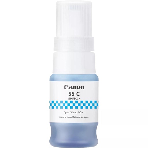 [59811] [6289C001] CANON Tinta GI-55C: Cian 40ml 3.000p