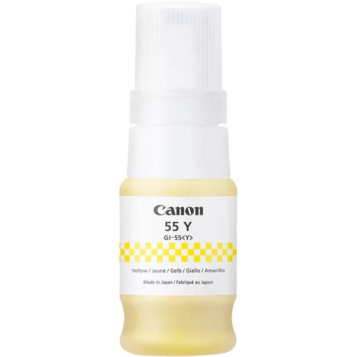 [59813] [6291C001] CANON Tinta GI-55Y: Amarillo 40ml 3.000p