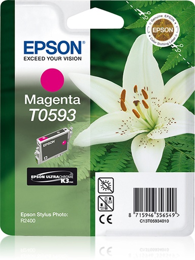 [4891] [C13T05934010] Epson Stylus Photo R-2400 Cartucho Magenta             descatalogado