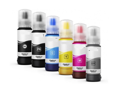 [18260][IET114BK] Negro Pigment Com Epson EcoTank ET-8500,8550-70ML#C13T07A140