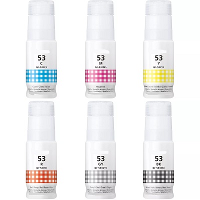 [18350][ARCAGI53GY] Gris Dye 60Ml Compa Canon PIXMA G650,G550-3.8K#4708C001