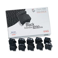 [3906] [16204400] XEROX Toner TEKTRONIX Phaser 8200 Negro 10 Unidades