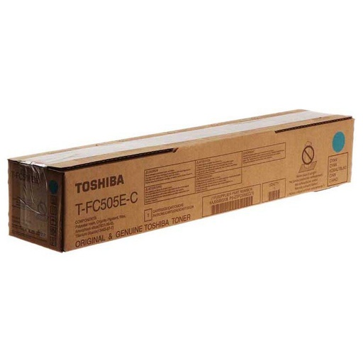 [43740] [6AJ00000290] TOSHIBA Tóner cian T-FC505EC STUDIO2505AC/3005AC/3505AC/4505AC/5005AC
