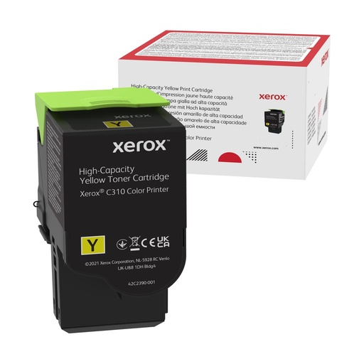 [006R04367] XEROX Toner C310 Amarillo  Alta Capacidad (5500 paginas)