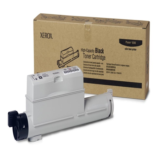 [23697] [106R01221] XEROX Toner TEKTRONIX Phaser 6360 Negro Alta Capacidad