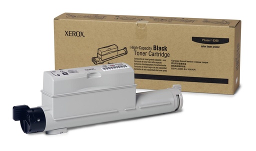 [23697] [106R01221] XEROX Toner TEKTRONIX Phaser 6360 Negro Alta Capacidad