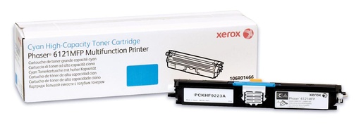 [25611] [106R01466] XEROX TEKTRONIX Phaser 6121MFP Toner Cian Alta Capacidad (2.600 pag.)