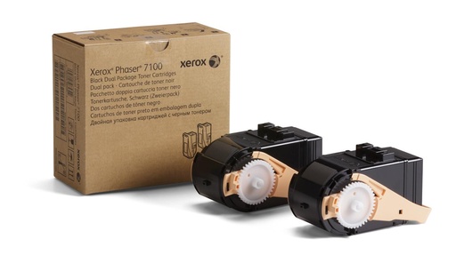 [17450] [106R02605] XEROX Phaser 7100 Toner (Pack 2)