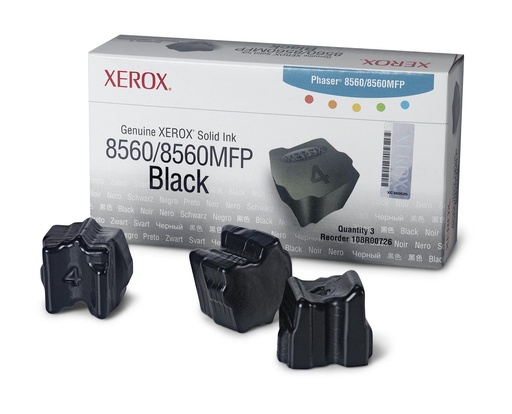 [24984] [108R00726] XEROX Toner TEKTRONIX Phaser 85603 barras Cartucho tinta solida Negra