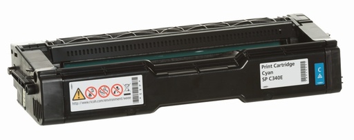 [33884] [407900] RICOH Print Cartridge Cyan SP C340E 5k