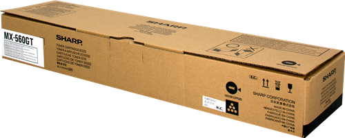 [33594] [MX-560GT/MX-561GT] SHARP Toner Negro MX 560GT MX M364N/M464N/M564N/M365N/M465N/M565N