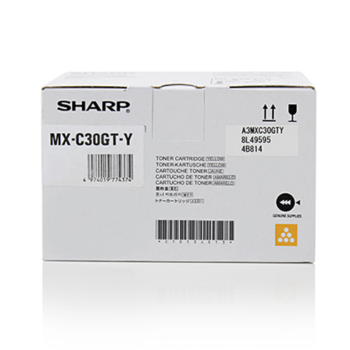 [47399] [MXC30GTY] SHARP  Toner MXC300W MXC250F amarillo  6000 PAGINAS
