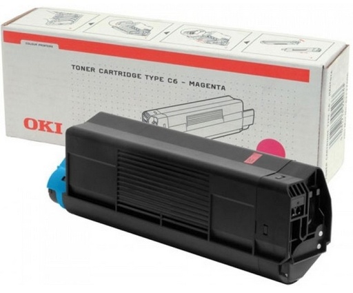 [6977] [42127406] OKI Toner C-5100/C-5300/C-5400 Magenta
