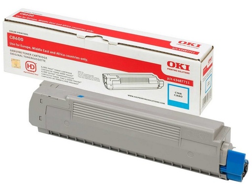 [9751] OKI Toner C-8600/8800 Azul-DESCATALOGADO