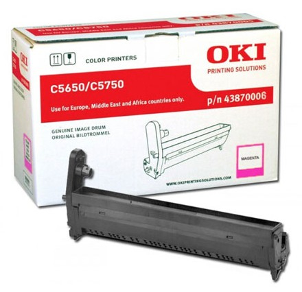 [11871] [43870006] OKI C5650/C5750 Tambor Magenta 20k