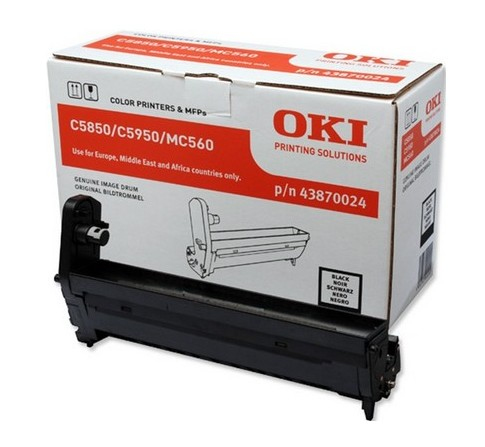 [11943] [43870024] OKI C-5850/5950/MC560 Tambor Negro