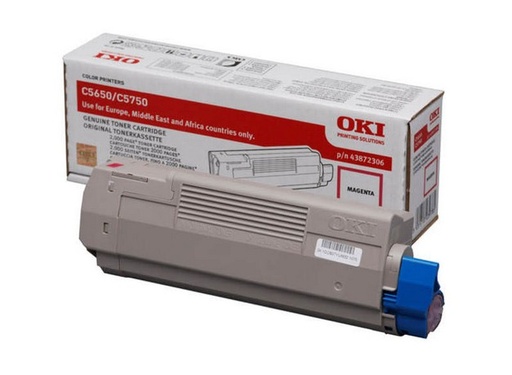 [11866] [43872306] OKI C5650/C5750 Toner Magenta 2k