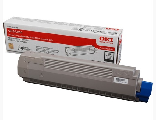 [12533] [44059108] OKI C810/C830/ Toner Negro 8k