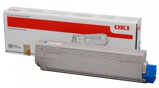 [45463] [44059255] OKI Toner MC861 MC861+ Cian 10k