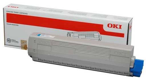 [15193] [44844507] OKI C831/C841 Toner Cian