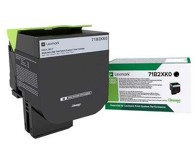 [35359] [71B2XK0] Lexmark CS/CX 517 Cartucho de toner negro de Extra Alto Rendimiento Retornable