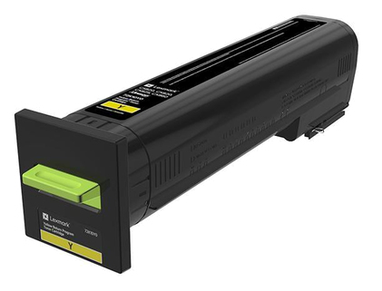 [35390] [72K20Y0] Lexmark CS820, CX82x, CX860 Cartucho de toner amarillo Retornable