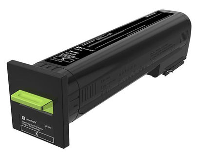 [35396] [72K2XK0] Lexmark CS820, CX82x, CX860 Cartucho de toner negro rendimiento extra alto Retornable (33K)