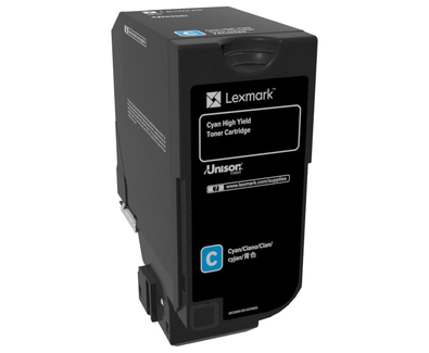 [35417] [74C0H20] Lexmark CS725 Cartucho de toner cian de alto rendimiento