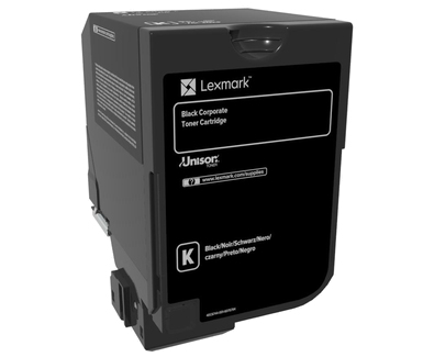 [35432] [74C20KE] Lexmark CS720, CS725, CX725 Cartucho Corporativo negro (3 000 paginas)