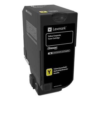 [35438] [74C20YE] Lexmark CS720, CS725, CX725 Cartucho Corporativo amarillo (3 000 paginas)