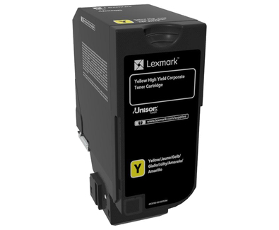 [35446] [74C2HYE] Lexmark CS725 Cartucho amarillo alto rendimiento Corporativo (12 000 paginas)