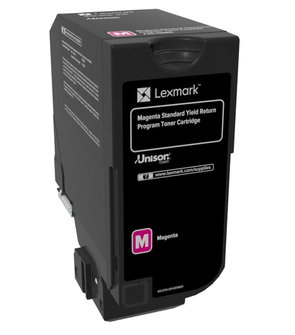 [35454] [74C2SM0] Lexmark CS720, CS725, CX725 Cartucho de toner magenta Retornable