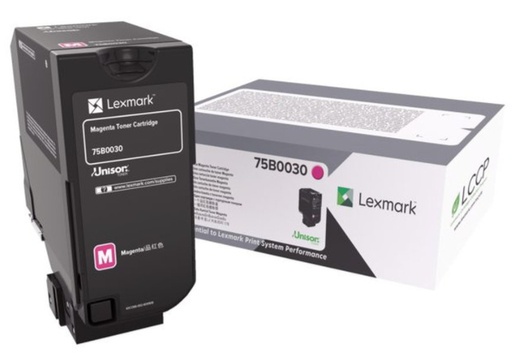 [35462] [75B0030] Lexmark CS/CX 727, CS728 Cartucho de toner magenta