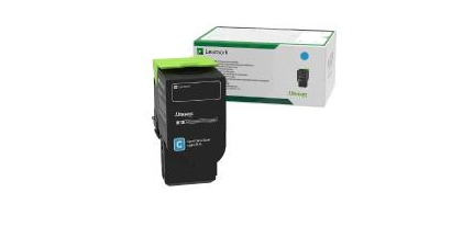[39845] [78C20C0] LEXMARK TONER CIAN 78C20C0 RETORNABLE (1400 PAG)