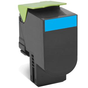 [35508] [80C2XCE] Lexmark 802XCE Cartucho Corporativo cian Extra Alto Rendimiento (4.000 pag.)